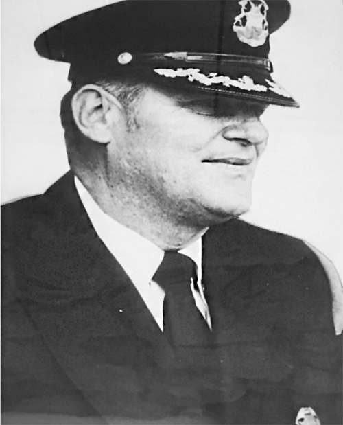 Photo of Livonia Chief of Police, Robert J. Turner who the non-profit is named for