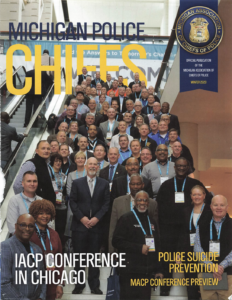 cover of Michigan Police Chiefs issue